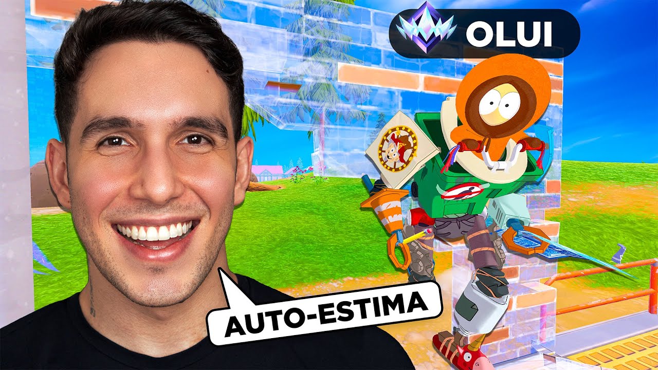 OLUI SEM BARBA ensinando como ter AUTO-ESTIMA e jogando Fortnite 😎