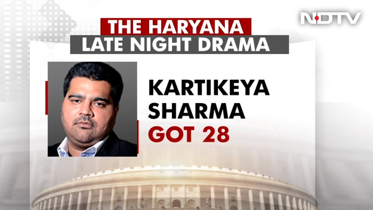 BJP's Late Night Wins In Maharashtra, Haryana In Rajya Sabha Race
