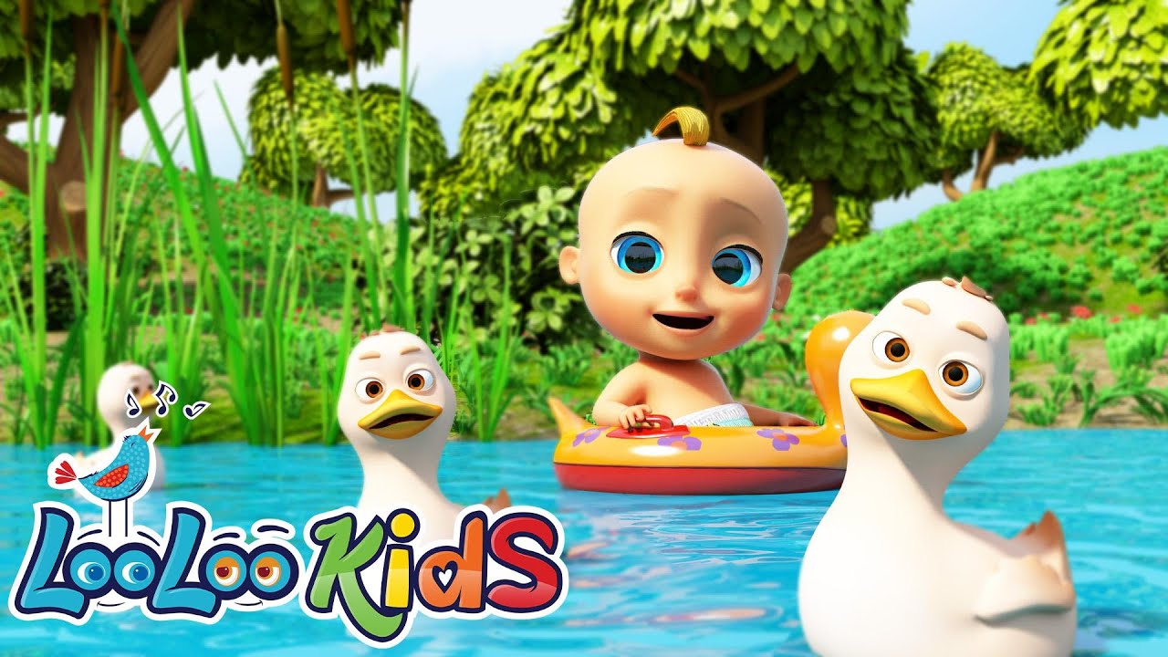 Lima Bebek Kecil + Cilukba + Roda di Bus ∣ Lagu Anak-Anak dan Sajak Anak ∣ LooLoo Kids