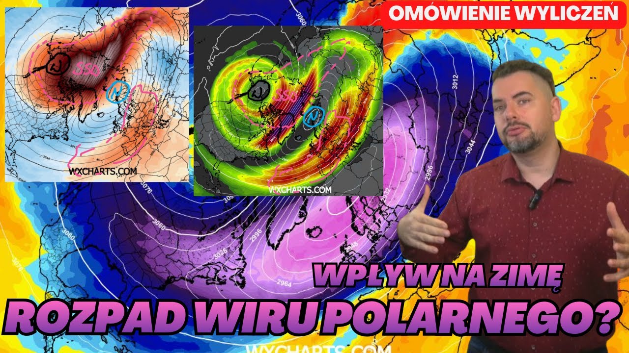 Czy wir polarny się rozpadnie? Ocieplenie stratosferyczne pod koniec listopada. Jaka zima w grudniu?
