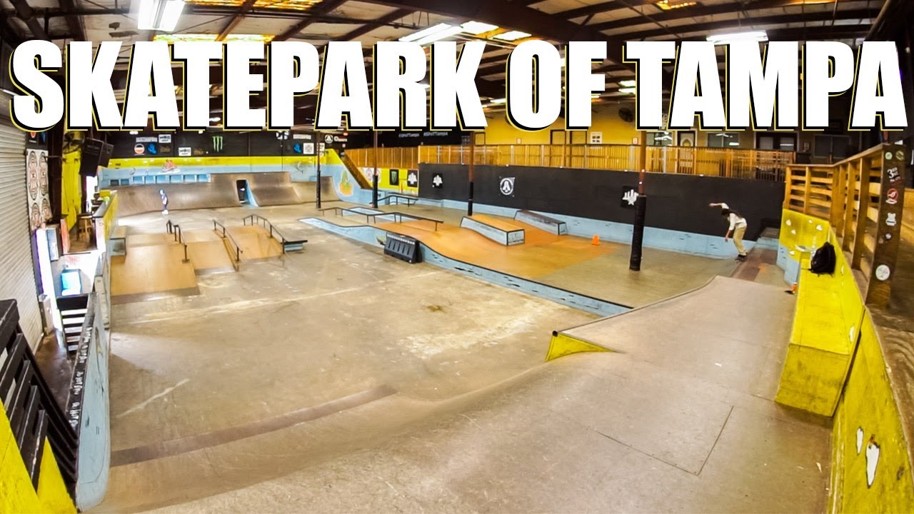 SKATEPARK OF TAMPA TOUR - SKATE TOURISM