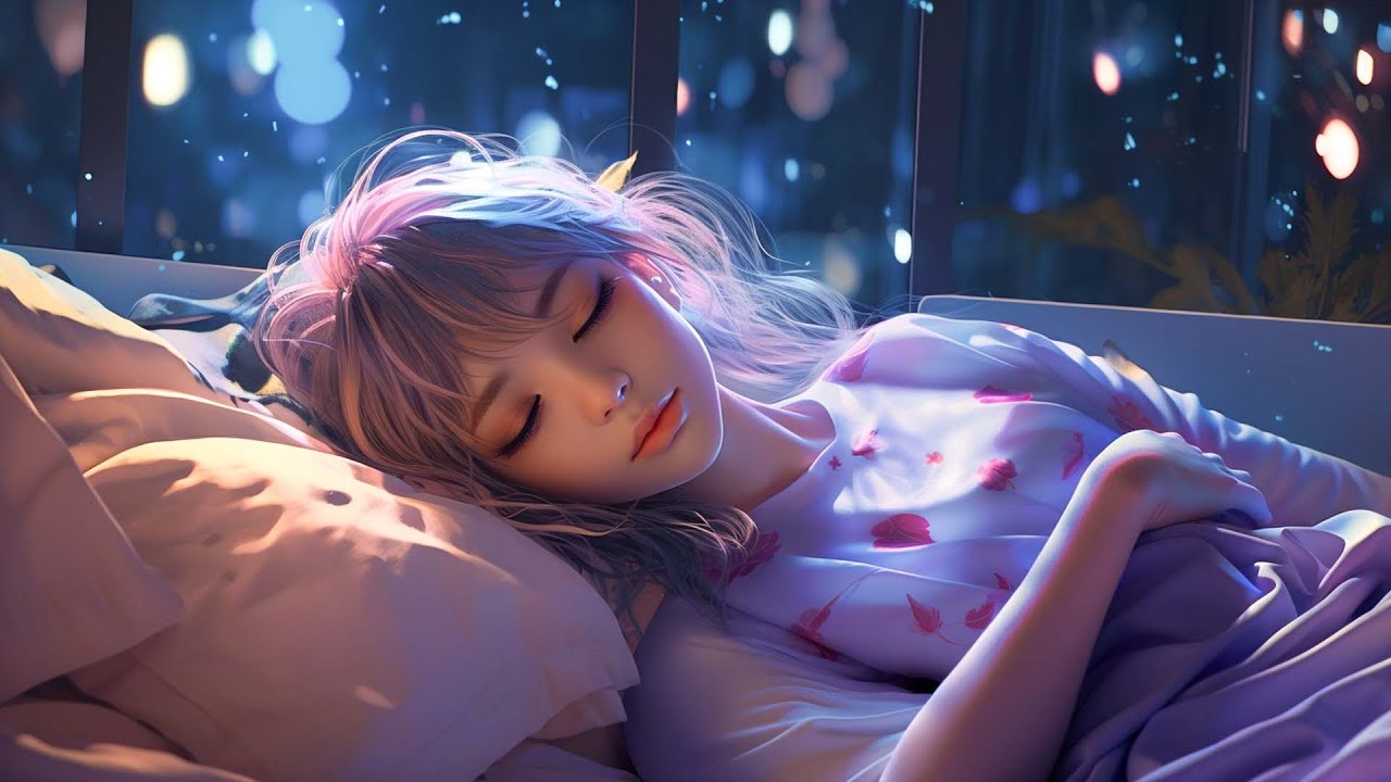 Устранить стресс, выпуск мелатонина и токсина - Mealing Sleep Music Music для вашей ночи