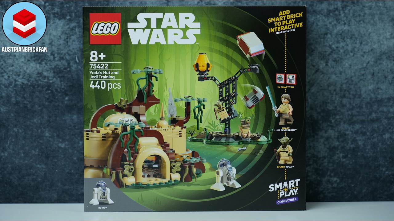 LEGO Star Wars 75422 SMART Play: Chata Yody i trening Jedi &ndash; szybka budowa i recenzja LEGO