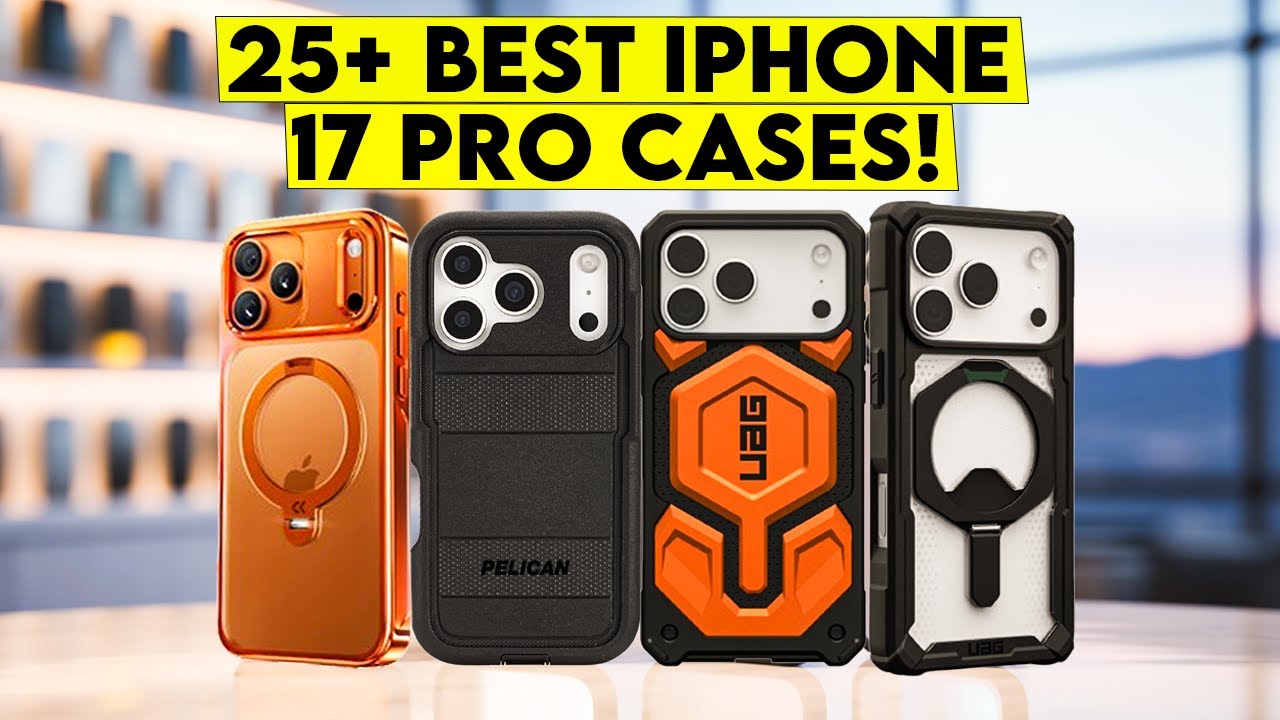 25+ лучших чехлов для iPhone 17 Pro, которые вам понадобятся в 2025 году🔥