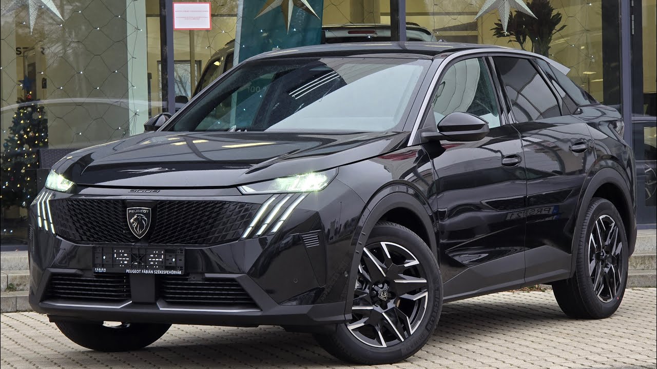 NEW 2024 Peugeot 3008 Allure Hybrid 145 1.2 48V e-DCS6 Perla Nera Black