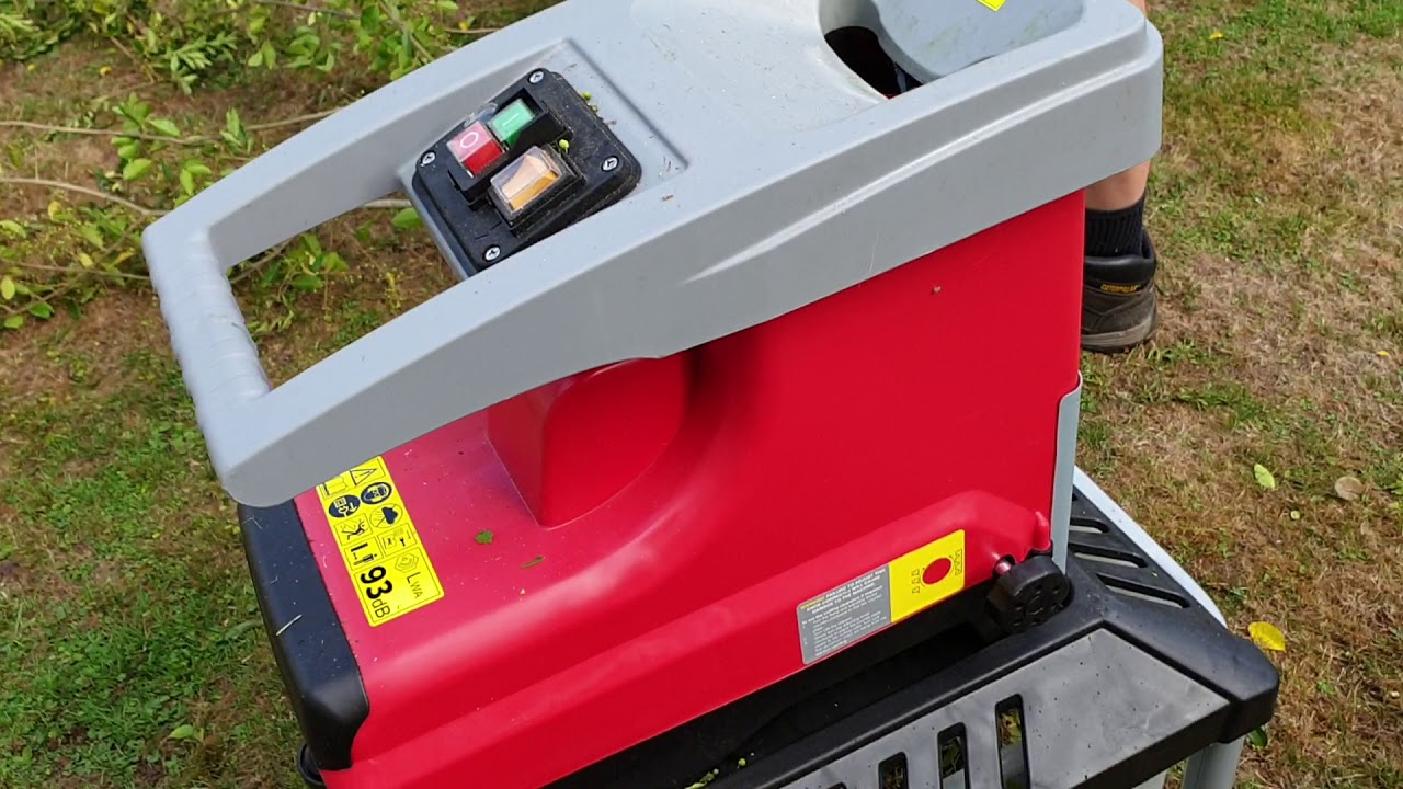 The new garden shredder