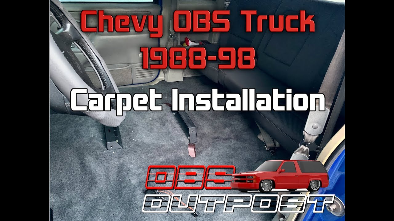 Пошаговая инструкция по замене ковриков на грузовике Chevrolet OBS 1988-1999 годов. Советы и реко...