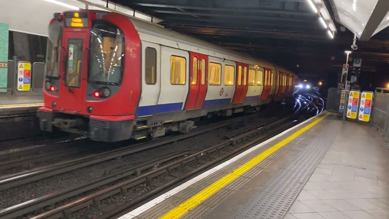 London Underground Trains at Aldgate 