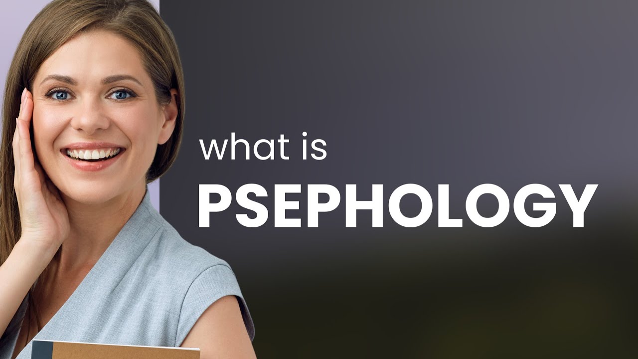 Psephology &mdash; what is PSEPHOLOGY meaning