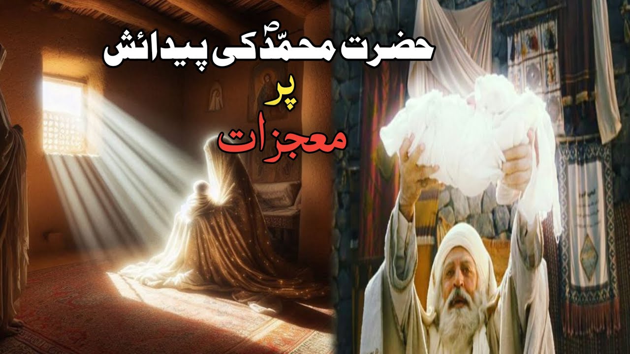 Muhammad s.a.w ki paidaish ka waqia |Huzoor pak ki wiladat ka mojza |@Alivoice1.0 