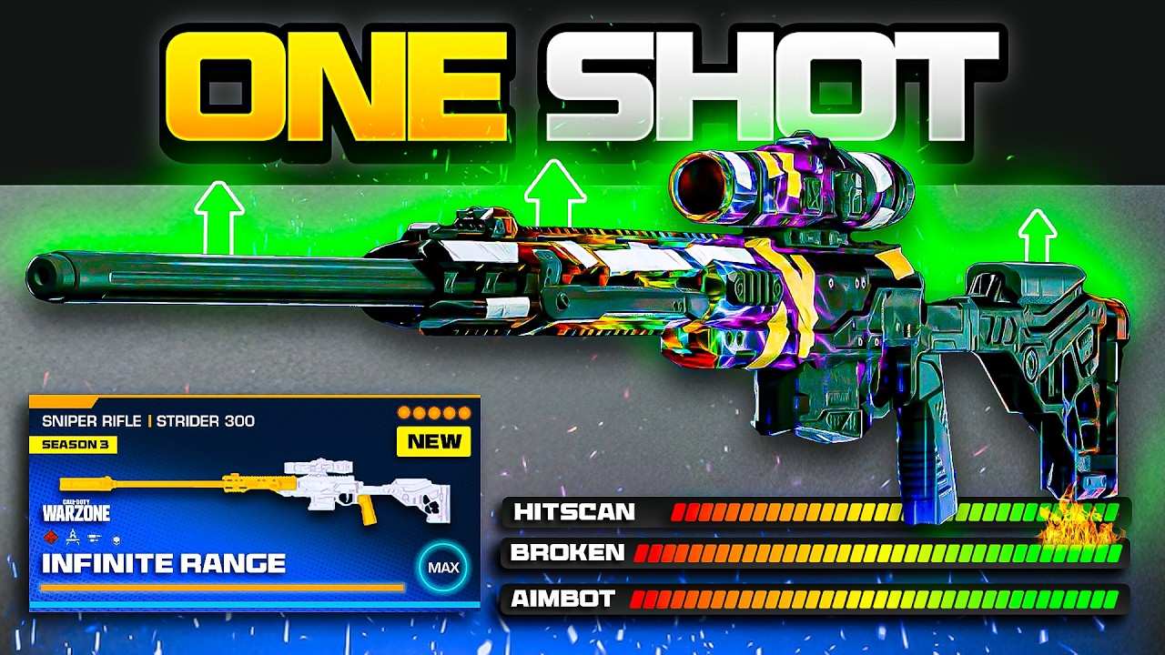 the BEST *BROKEN* META LOADOUT in Warzone after the NEW UPDATE! (BUFFED STRIDER Setup)