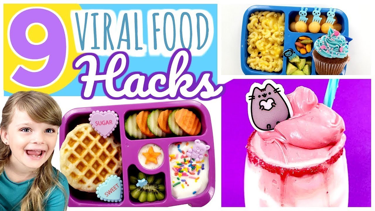 I Tried Making VIRAL TIKTOK Food Hacks for KIDS Lunch