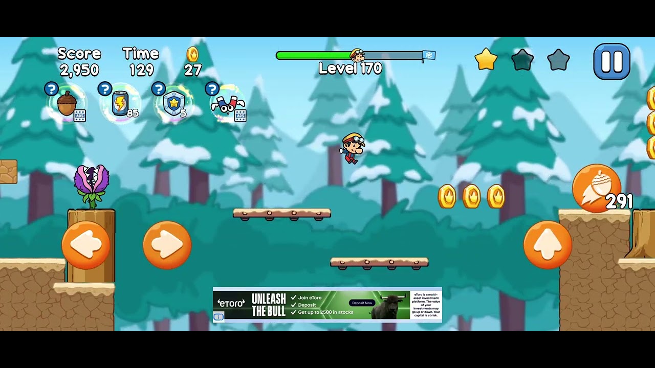 Leo's adventure jungle escape -Level 170-Game video #gaming #gamedevelopment #gamer 