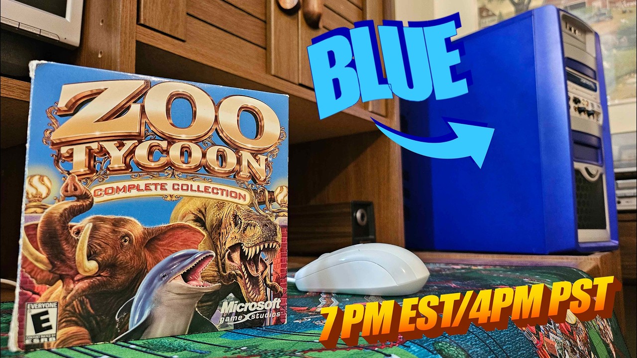 Zoo Tycoon 🦁🌴  |  Part 1  |  Streams with Blue 💙