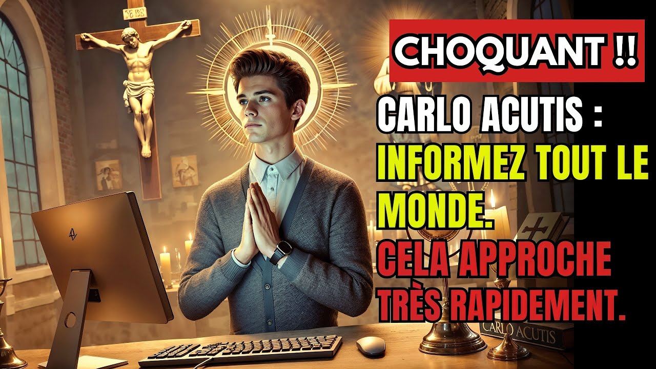 🚨 ATTENTION : Message Prophétique de Carlo Acutis pour Sa Mère ! Un Avertissement Urgent auquel V...
