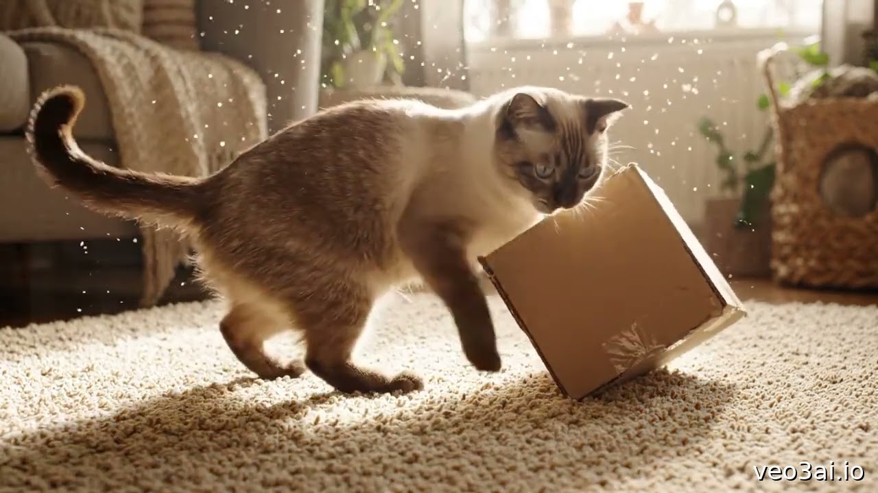 ai cat box fight