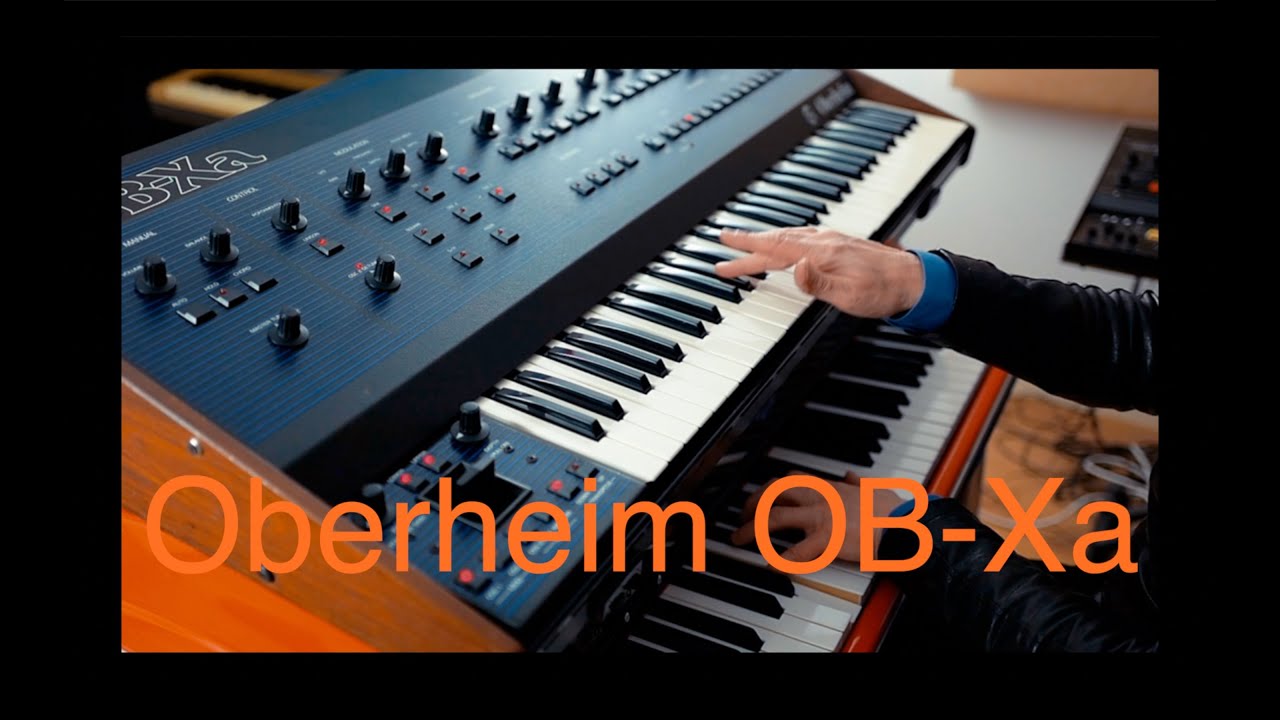 Oberheim OB Xa 80's mega synth!