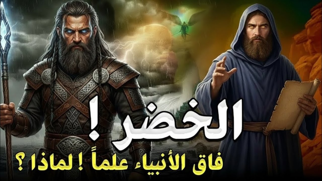 قصة الخَضِر عليه السلام | الرجل الذي آتاه الله علمًا لدنيًّا.