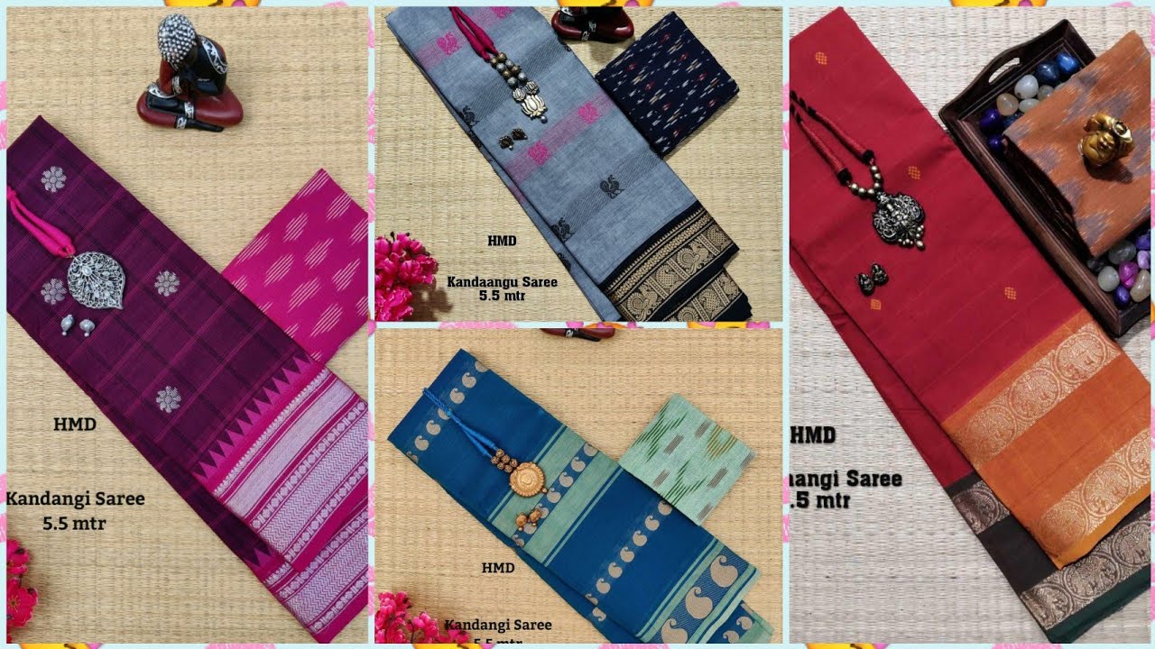 Chettinad Kandaangi Saree Collection High Quality