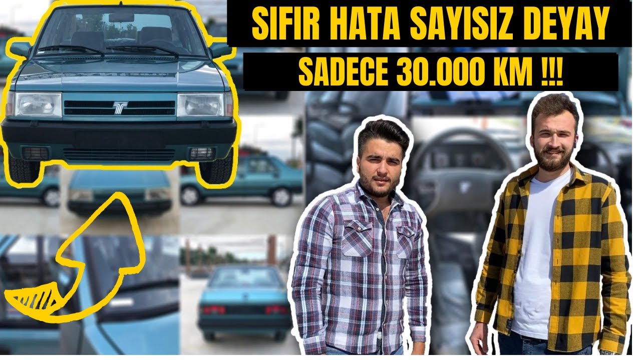 1993'TEN BUGÜNE | SADECE 30.000 KM'DE !! | TOFAŞ DOĞAN SLX !! | SIFIR HATA !! | SAYISIZ DETAY !! |