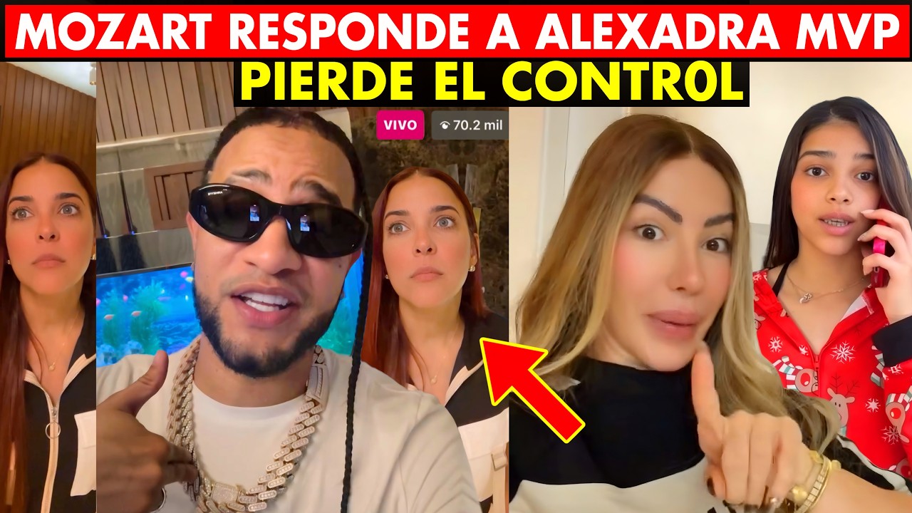 MOZART LA PARA LE RESPONDE A ALEXANDRA MVP TRAS HUMILLAR A DALISA ALEGRIA POR SU HIJA