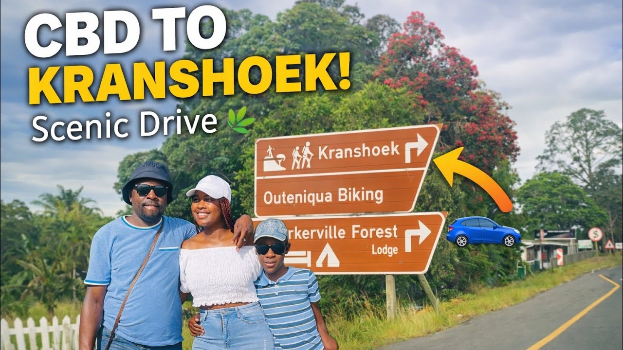 [4K] Plettenberg Bay CBD to Kranshoek via Longships Rd