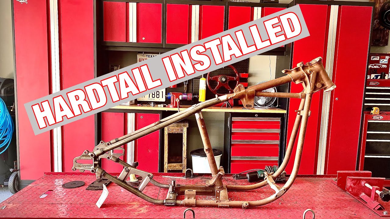 Building a 1958 Harley Davidson Panhead Chopper Part 1