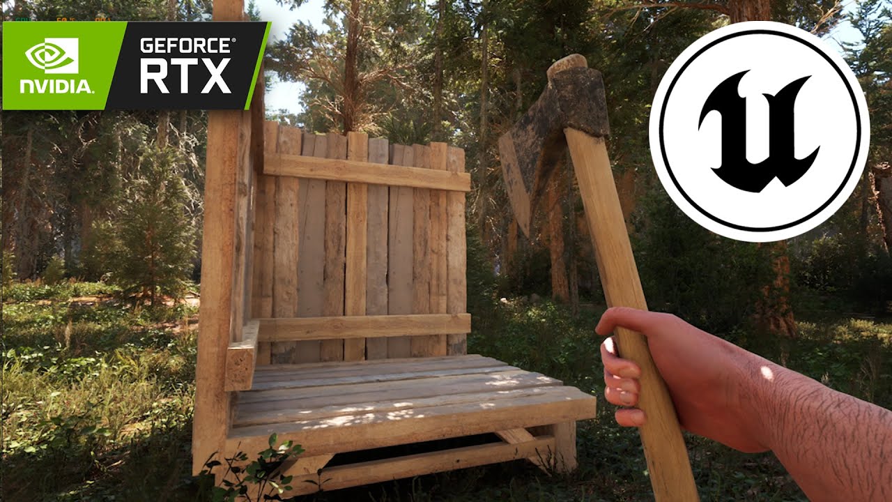 Unreal Engine 5.1 Survival Game (INSANE GRAPHICS) 4K