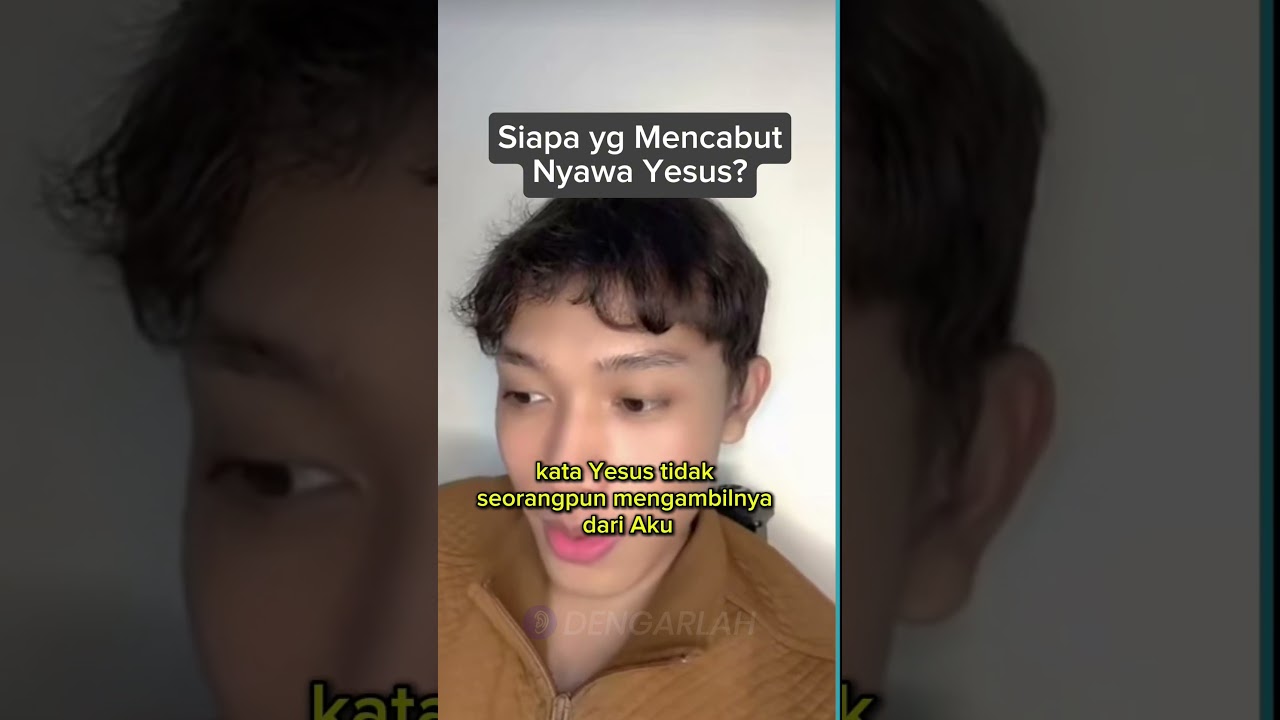 Siapa Yang Mencabut Nyawa Yesus | Elia Myron #apologetikakristen #eliamyron