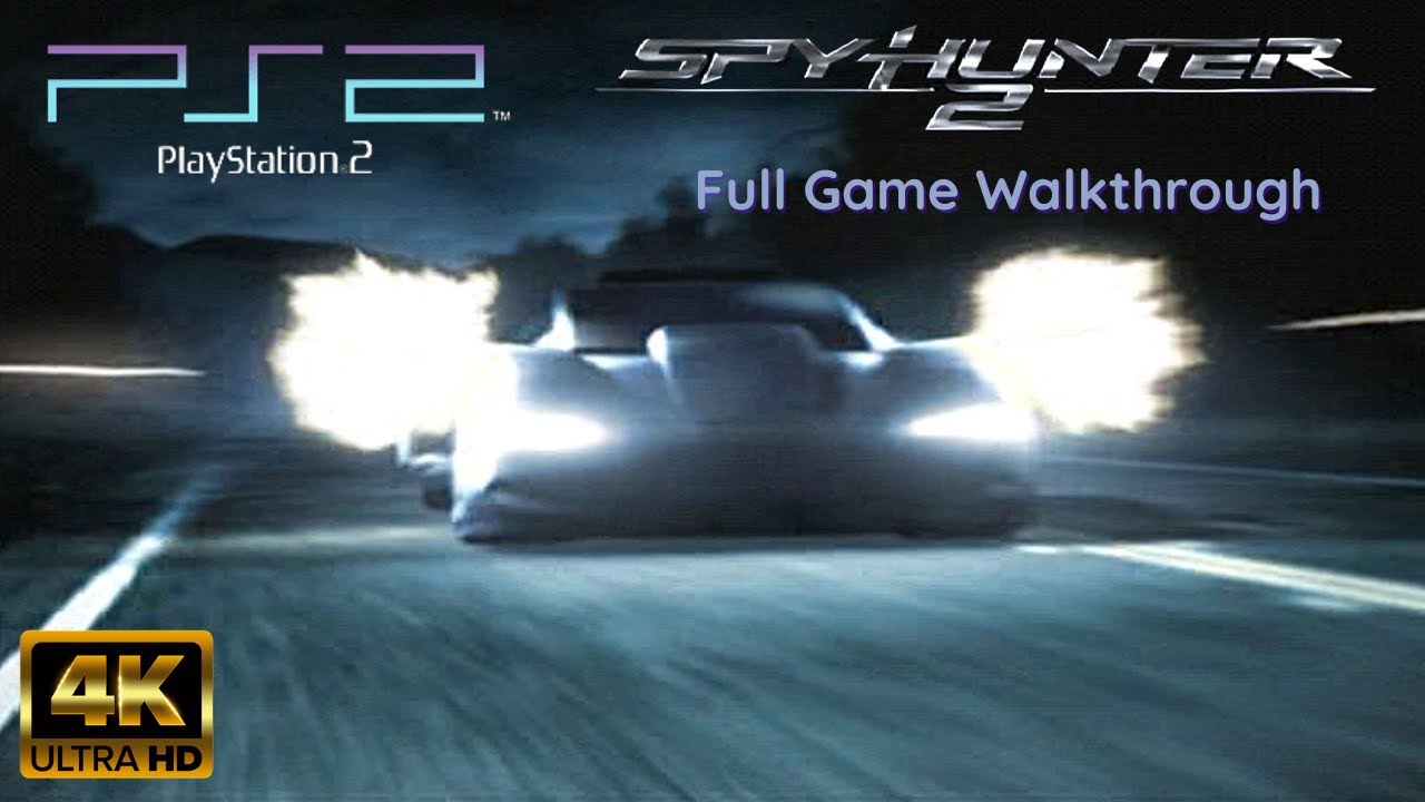 SpyHunter 2 (PS2) - Full Game Walkthrough (All Missions) [4K 60fps]