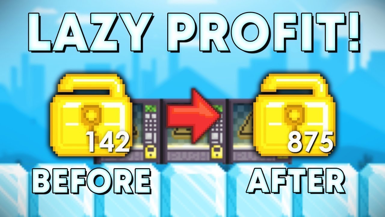 LAZY PROFIT method in Growtopia 2025! How to get RICH FAST with the BEST PROFIT EVER! (EASY DLS)