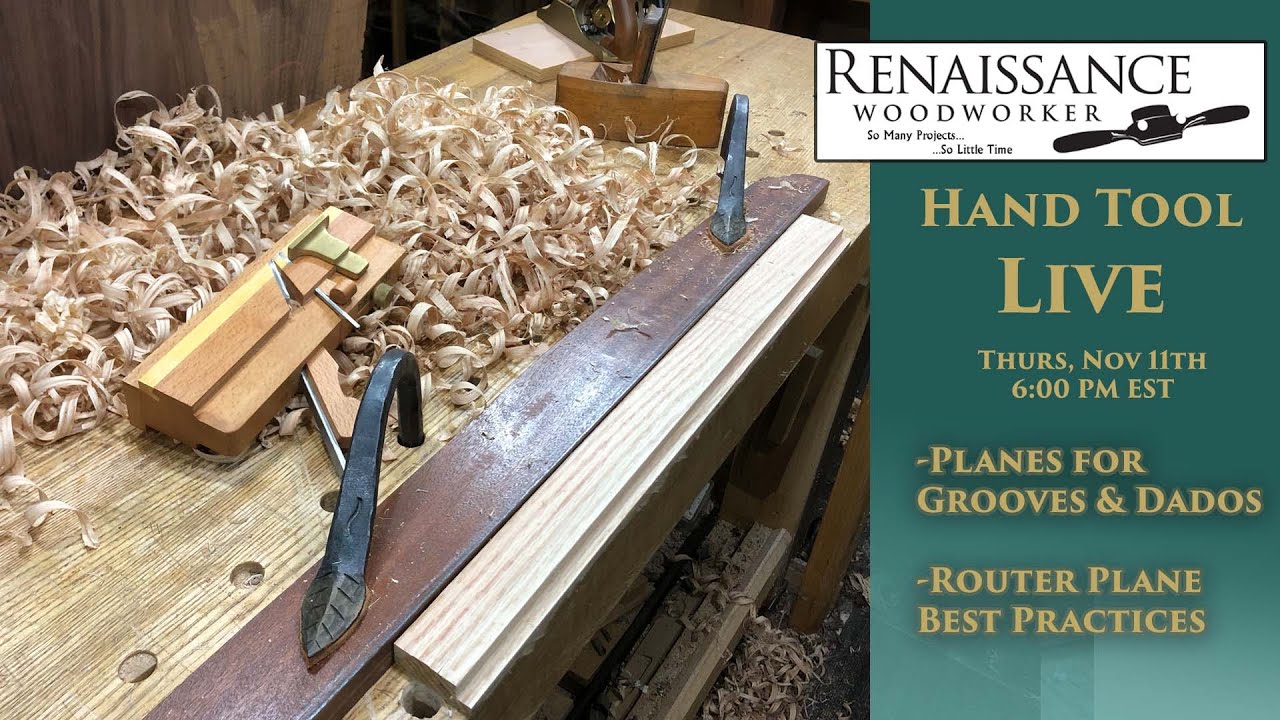 Dados & Grooves, and Router Plane Best Practices