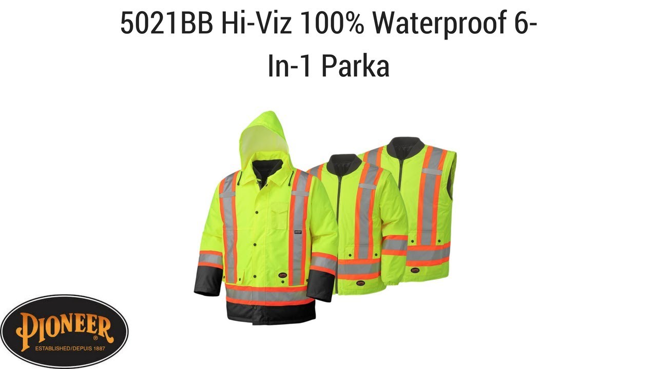 6-in-1 Pioneer Parka Product Knowledge Video | Safetywear.ca