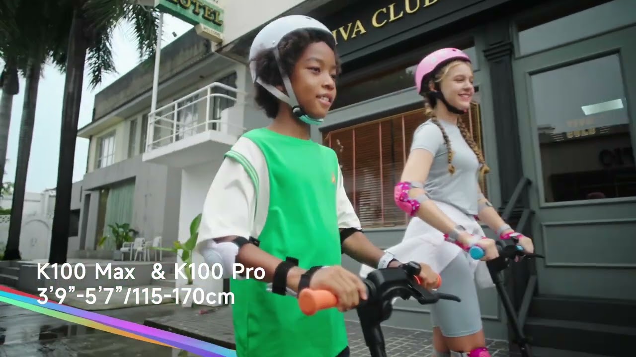 NAVEE K100 Kids E-Scooter｜Catch the Wind 🌈 Safe. Smart. Fun.