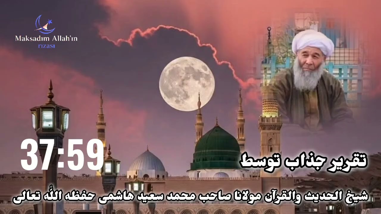 تقریر جذاب ترکمنی شیخ صاحب محمد سعید هاشمی حفظه اللّٰه 