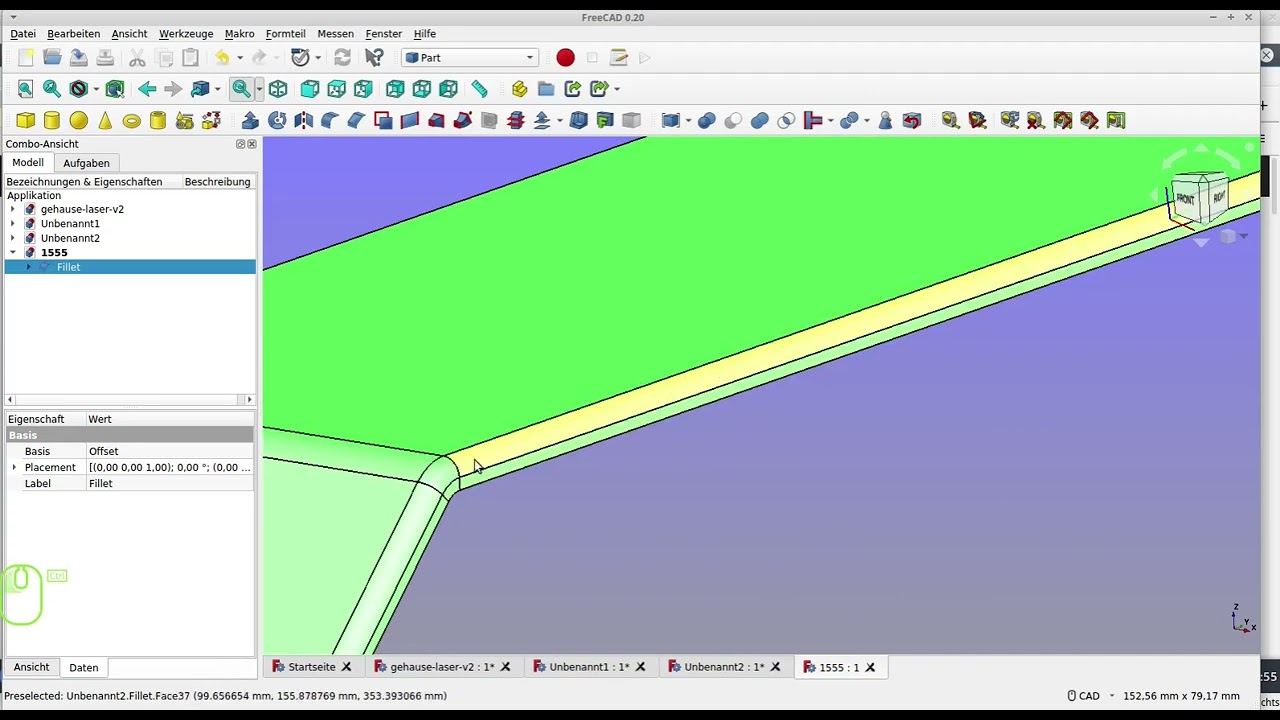 #freecad blechbearbeitung #anleitung #tutorial #metallbau #cad #part #draft