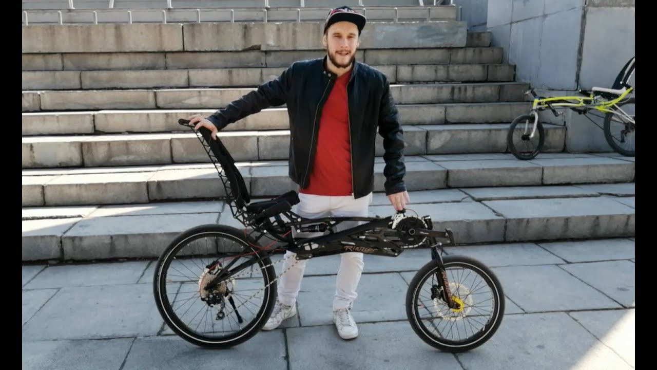 The Rinzler recumbent bicycle.
