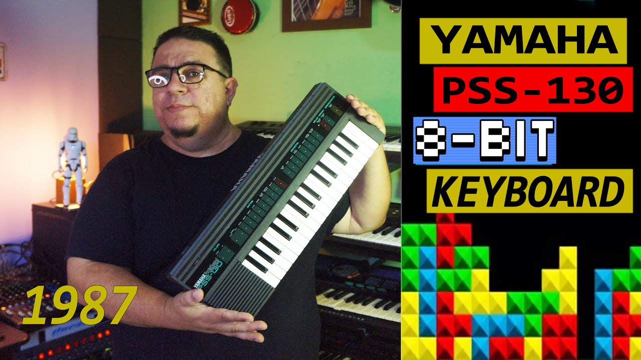 Yamaha Pss-130  8 bit keyboard (1987)