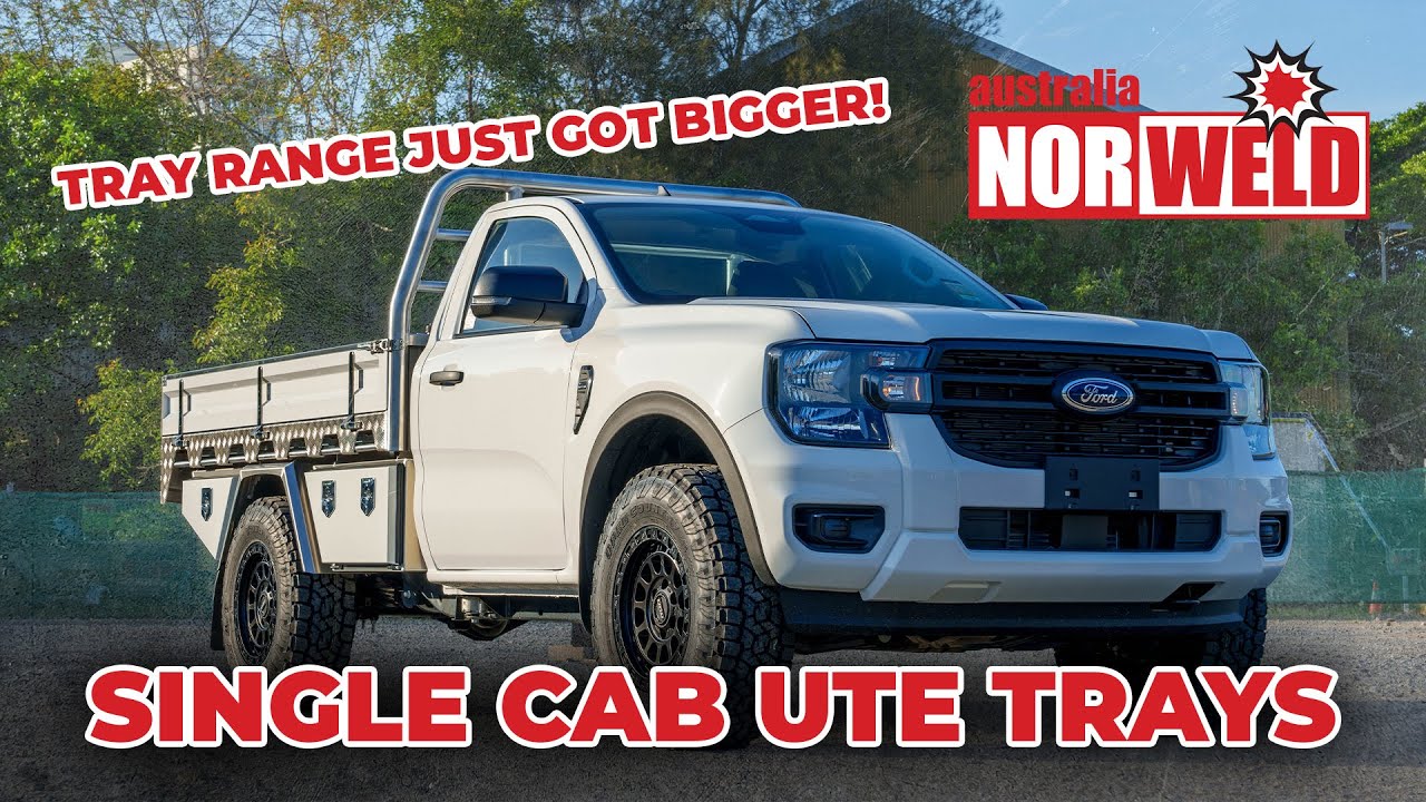 Australia's Leading Ute Tray Range Just Got Bigger! Single Cab Trays Now Available!