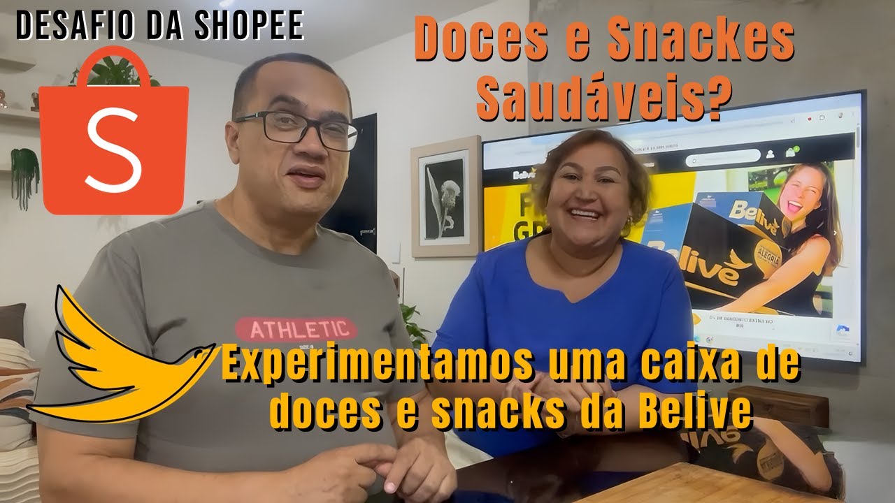 Desafio da Shopee – Experimentamos uma caixa de doces e snacks saudáveis. Será que são gostosos?