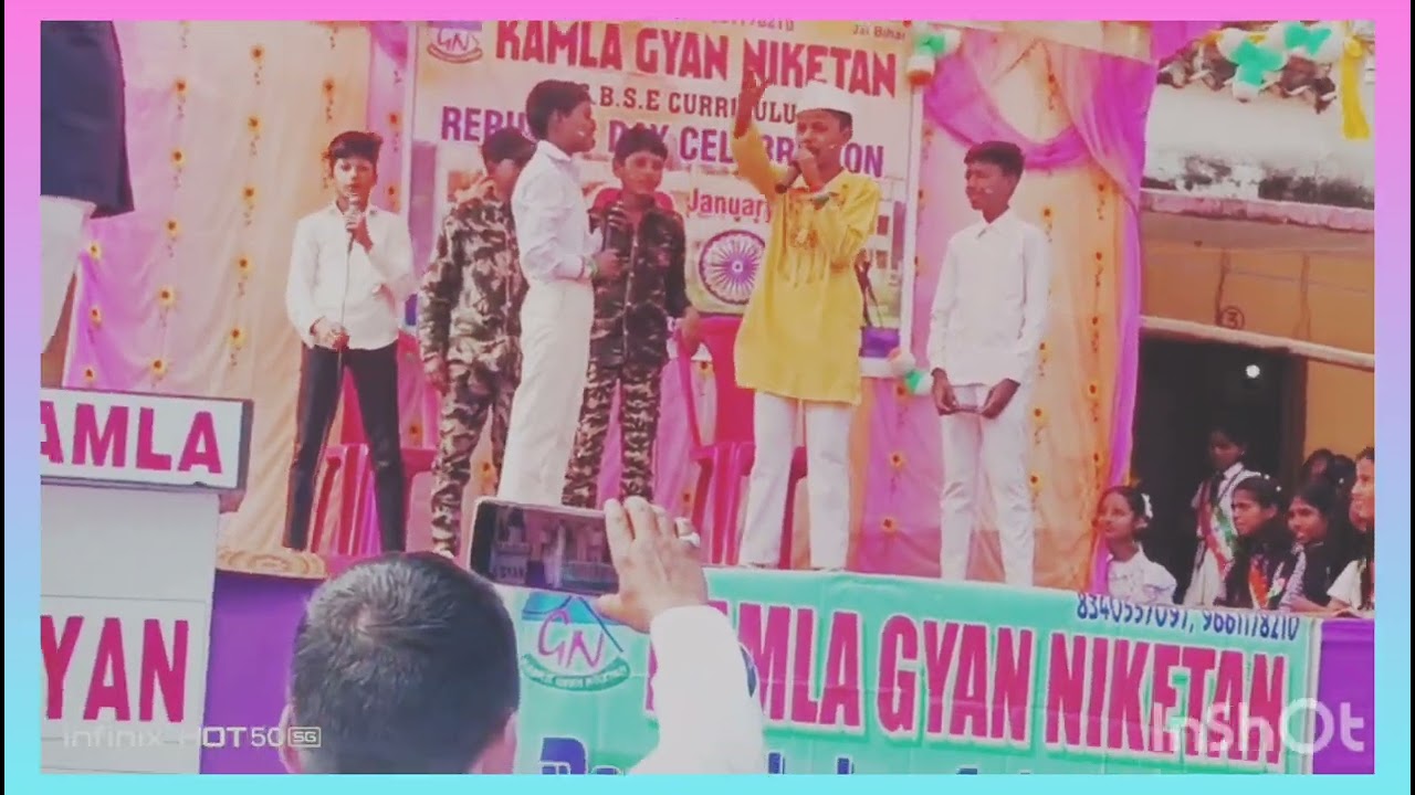 #Viral Kamla Gyan Niketan Sudiya badar # perform Acting 