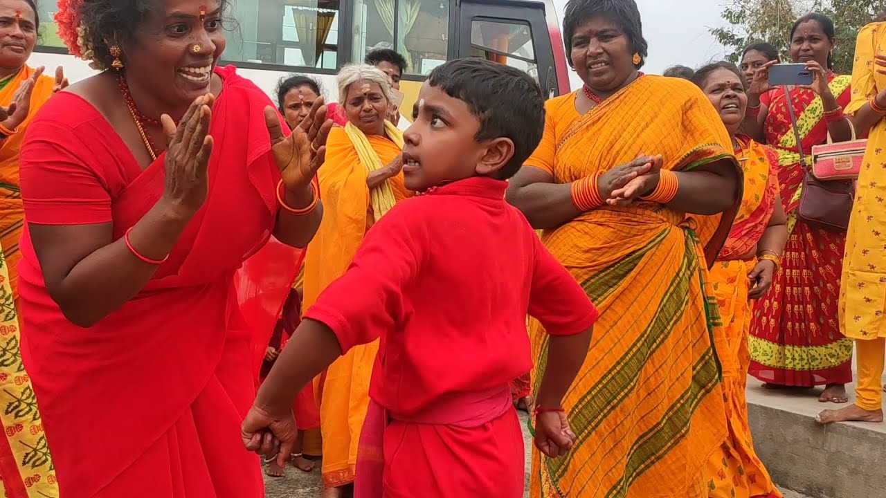Today 05-1-2024 🔥சிறுவனின் சாமி ஆட்டம்♥️ 🌿 காட்டாகர அம்மா கோவில் 🔥பெங்களுர் பக்தர்கள் #Bangalore