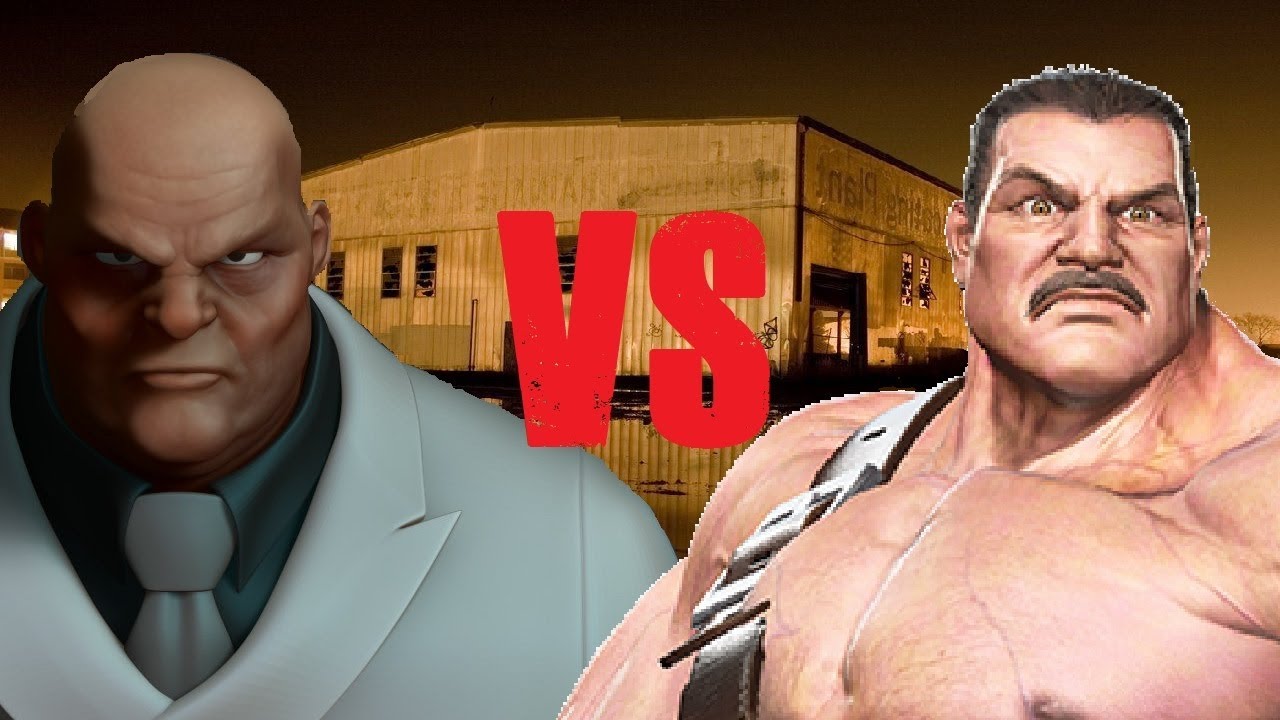 Just Fight #14: Kingpin Vs Mike Haggar 3D Animation