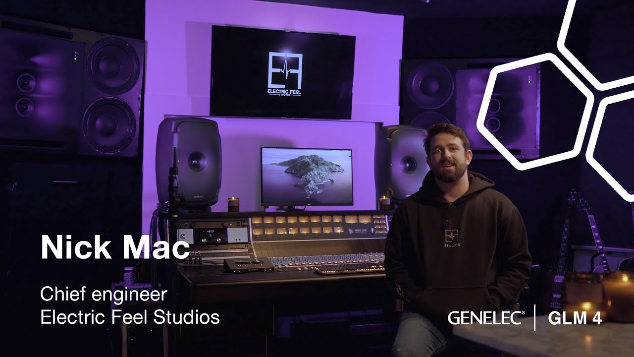 GLM 4 Speaker Calibration Demo with Nick Mac of Electric Feel Studios