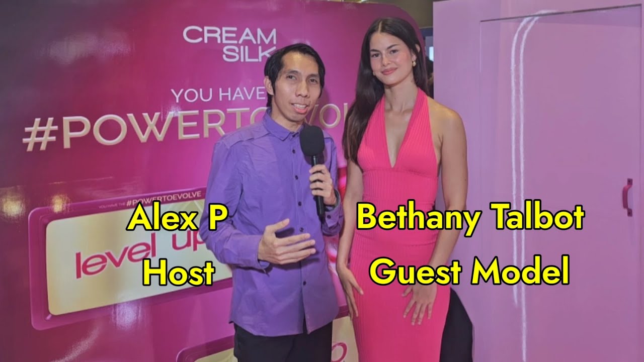 QA with Bethany Talbot Beautycon Day 4 August 31,2025 SMX MOA Model Pageant Volleyball Player