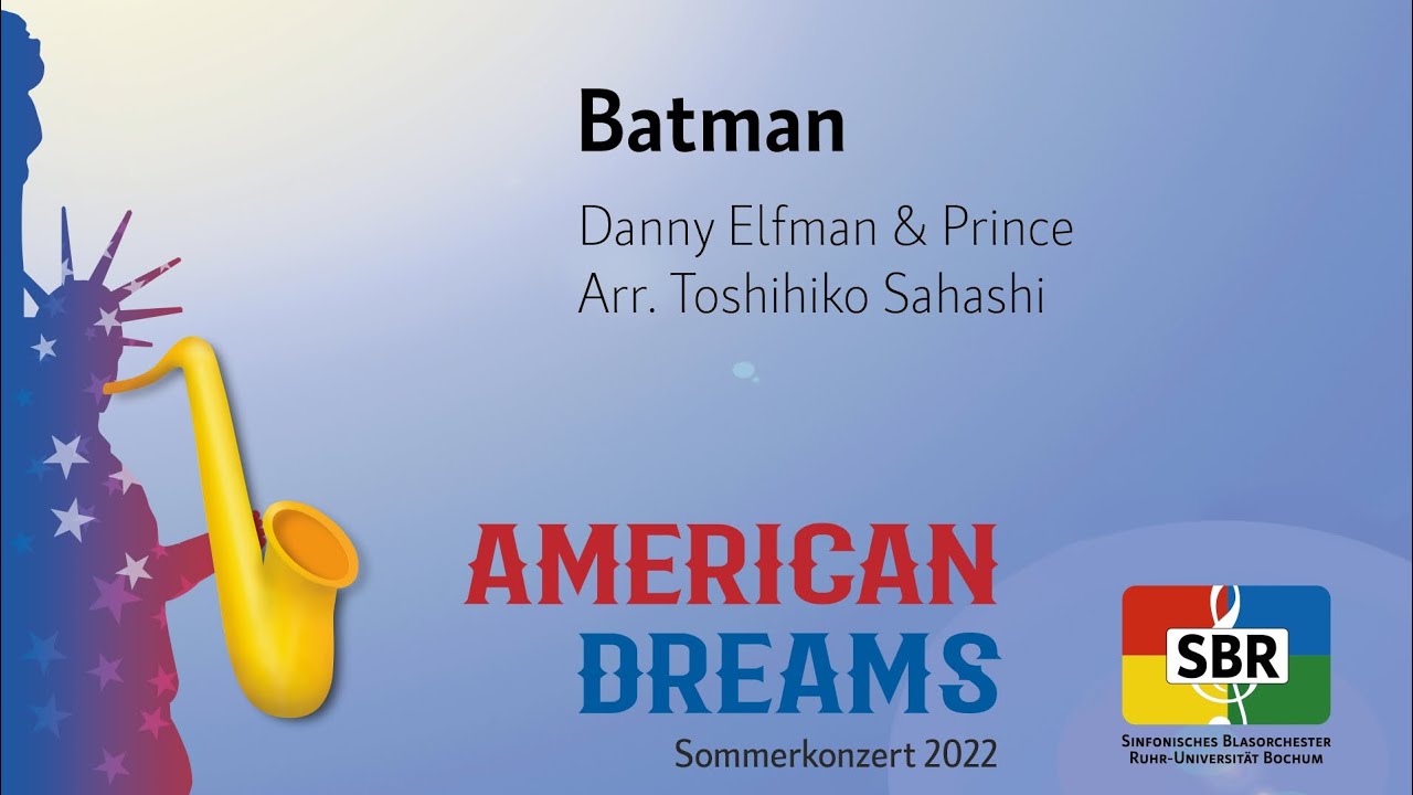 Batman - Danny Elfman & Prince / Arr. Toshihiko Sahashi [SBR]
