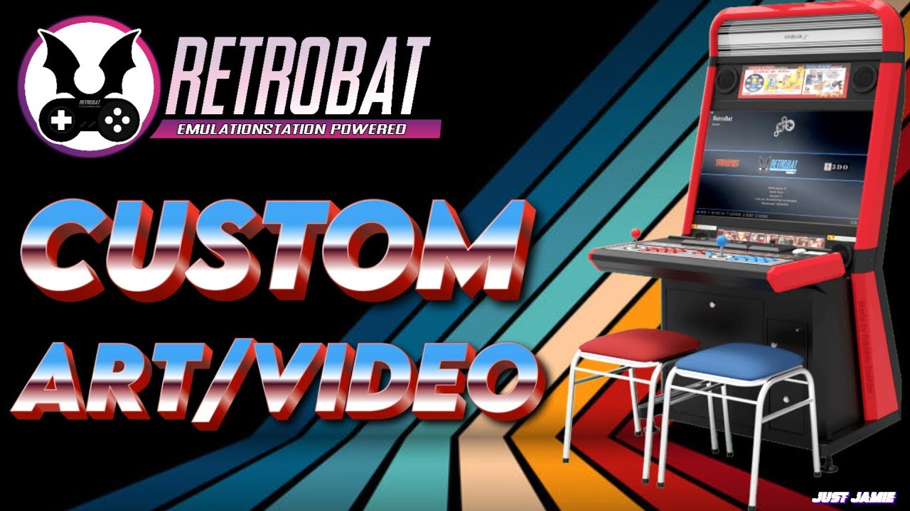 Retrobat — Добавление пользовательских обложек и предварительных видеороликов #retrobat #retrogam...