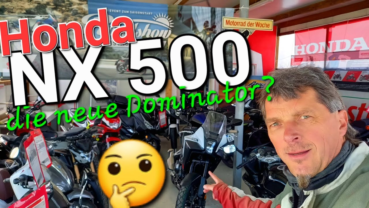 Honda NX 500 🤔 eine neue Dominator oder nur Namensklau? #nx250 #nx650 #monkey