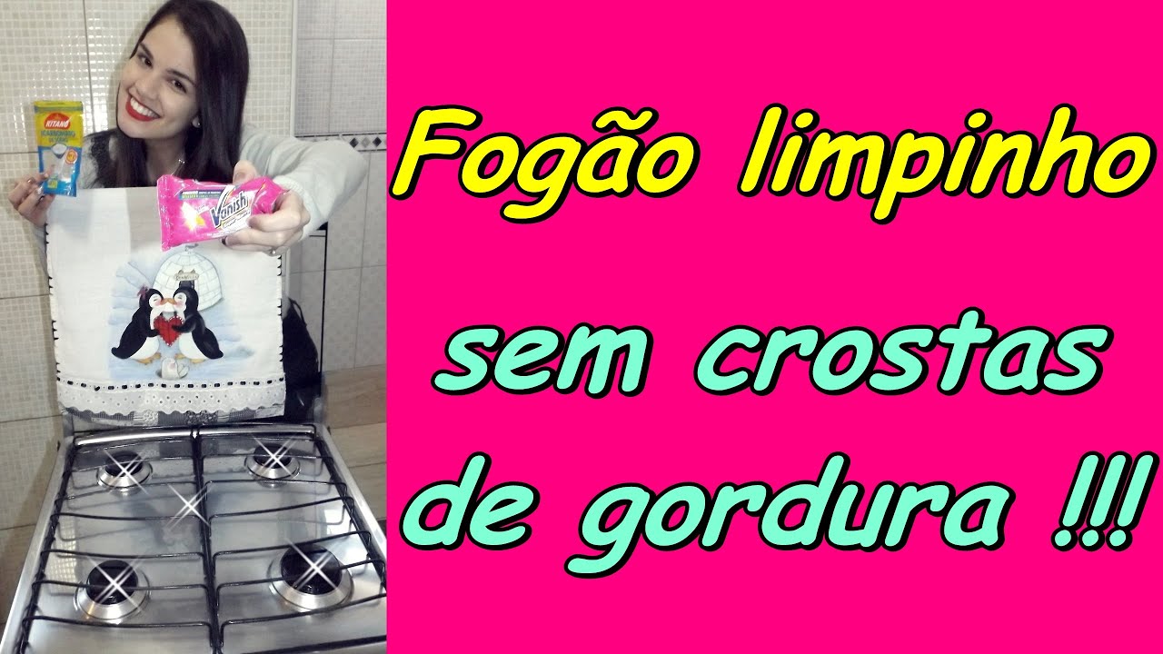 🔥O SEGREDO PARA SEU FOGÃO BRILHAR COMO NOVO