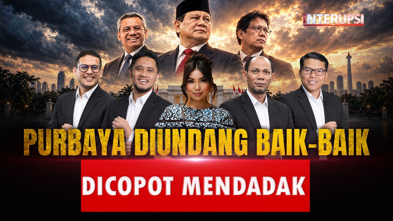 PURBAYA DICOPOT SAAT RAPAT! Ada Apa di Balik Rapat DPD? | iNTERUPSI (17/9)